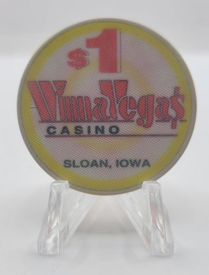 Winna Vegas Casino Sloan Iowa $1 Chip