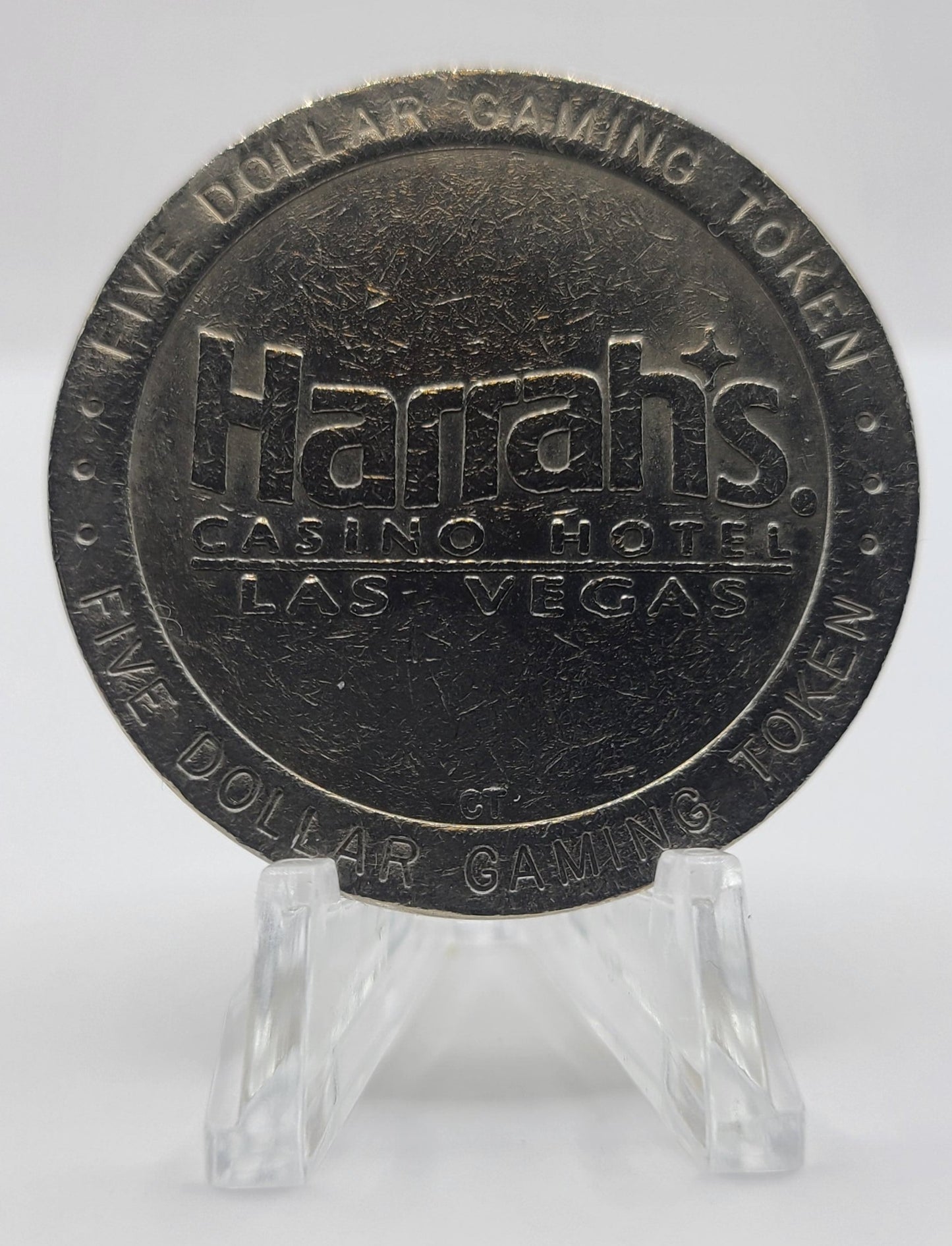 Harrah’s Hotel Casino Las Vegas NV 1992 $5 Gaming Token