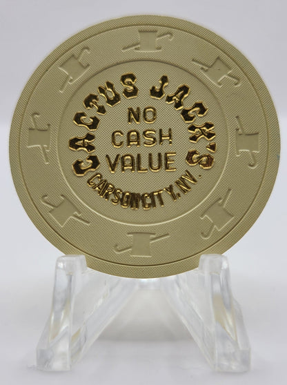 Cactus Jack's Carson City Nevada 1980's NCV Chip V2186.S