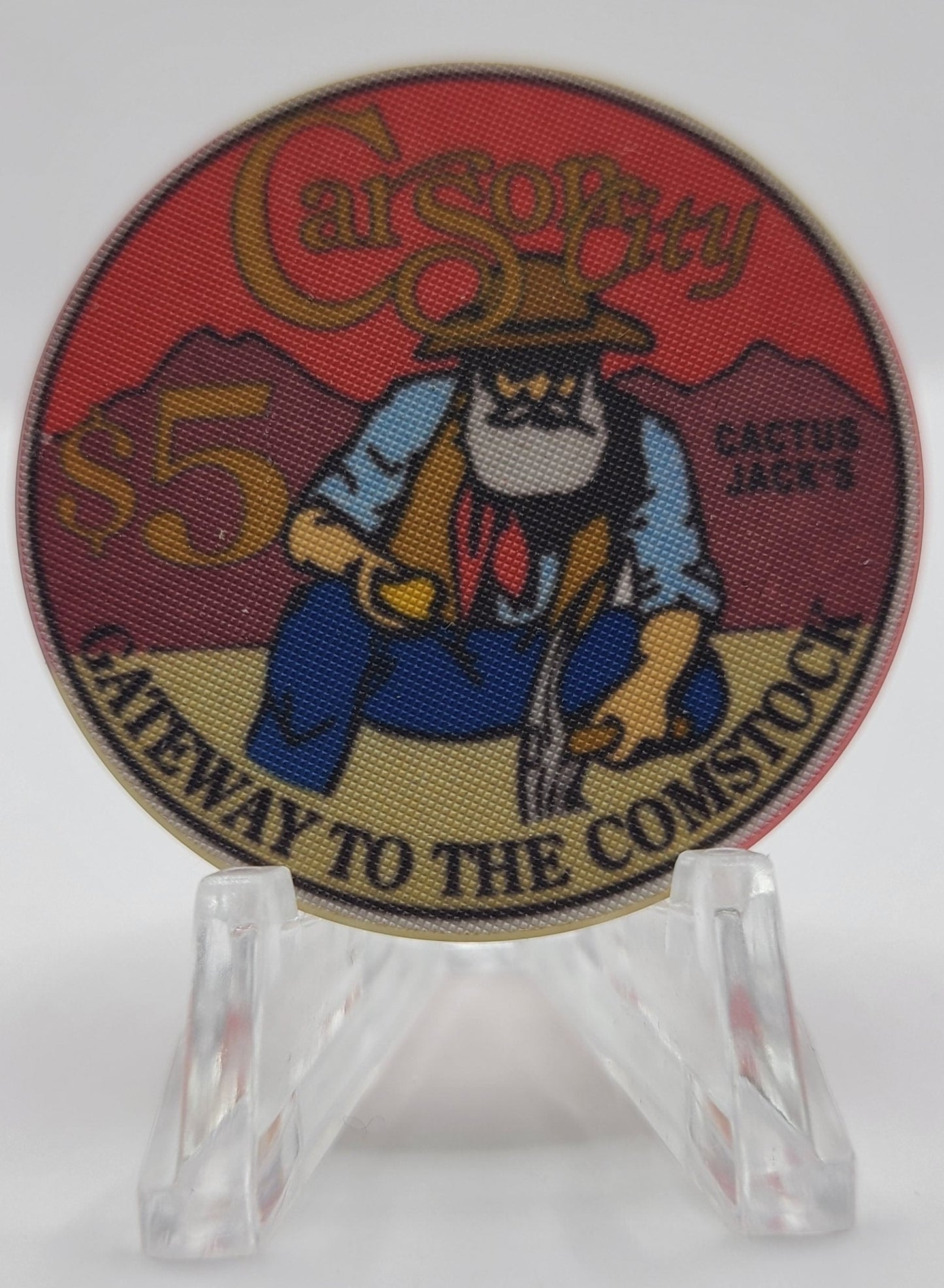 Cactus Jack's Carson City Nevada 1996 "Ltd 2000" $5 Chip N0648