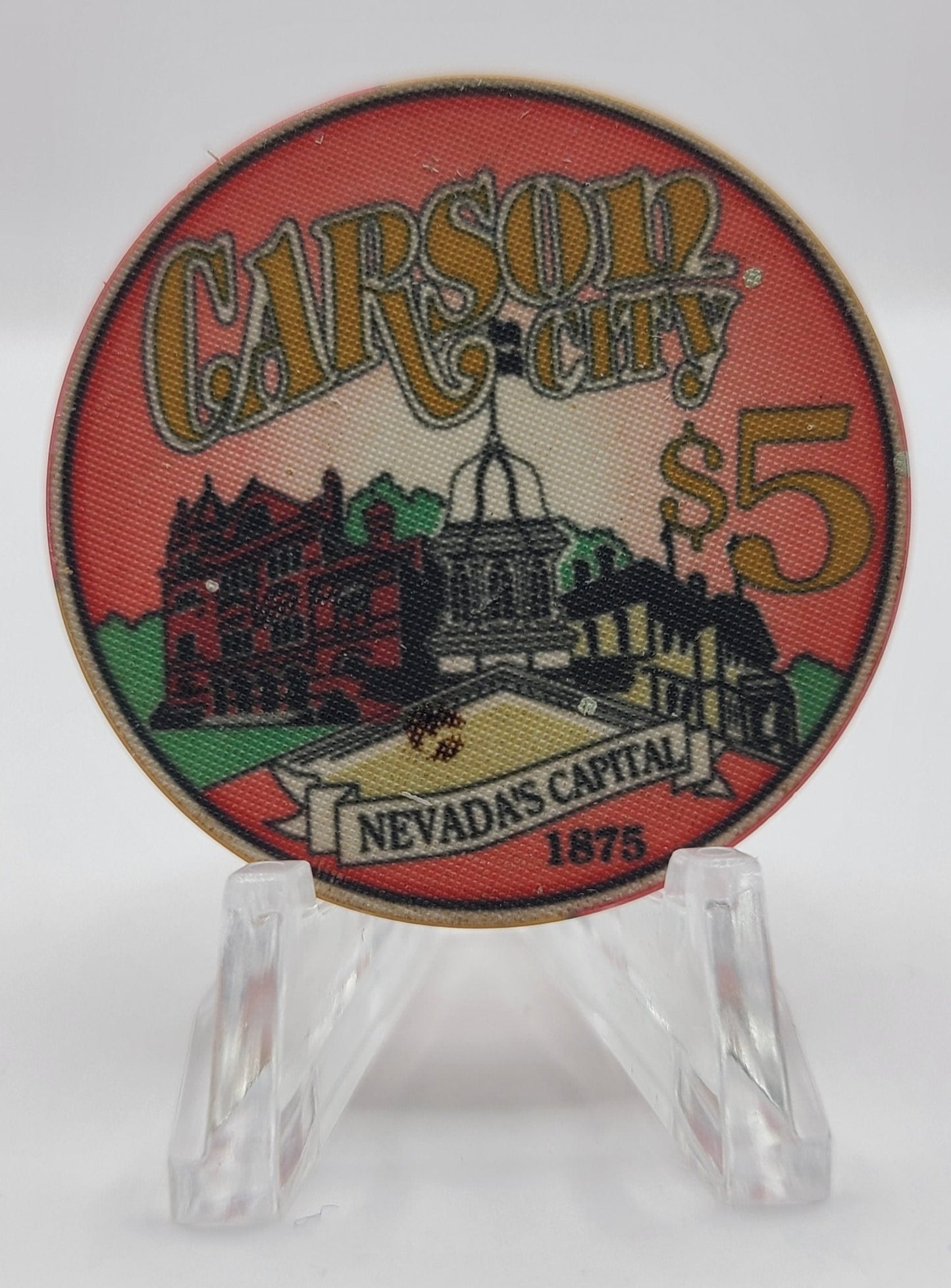 Cactus Jack's Carson City Nevada 1992 $5 Chip N6056