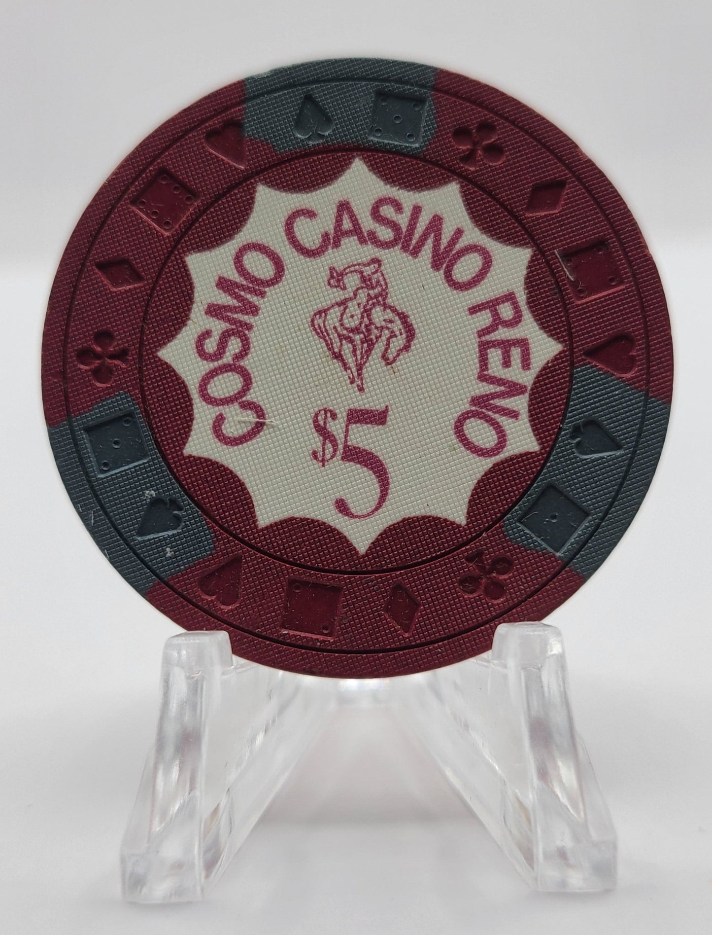 Cosmo Club Casino Reno Nevada 1970's $5 Chip N5039