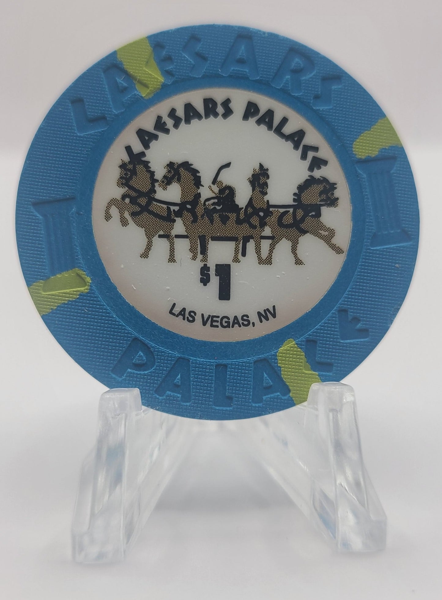 Caesars Palace Las Vegas Nevada 2006 $1 Chip "Smooth Inlay"