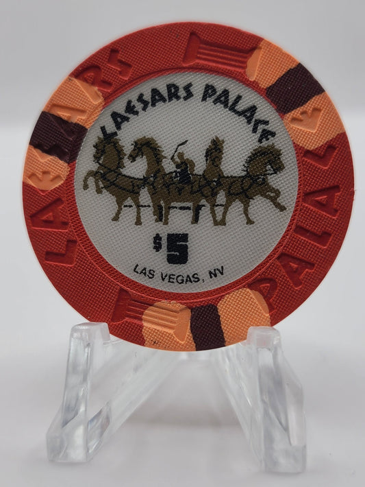 Caesars Palace Las Vegas Nevada 1994 "Planet Hollywood Opening" $5 Chip N4733