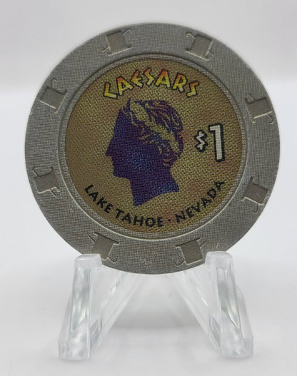 Caesars Tahoe Casino Lake Tahoe Nevada 1997 $1 Chip N9414