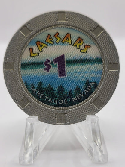 Caesars Tahoe Casino Lake Tahoe Nevada 1997 $1 Chip N9414