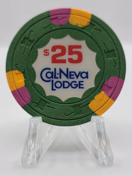 Cal-Neva Lodge Lake Tahoe Nevada 1980's $25 Chip M9420