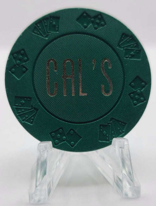 Cal's N.Las Vegas Nevada 1966 $5 Chip N0953