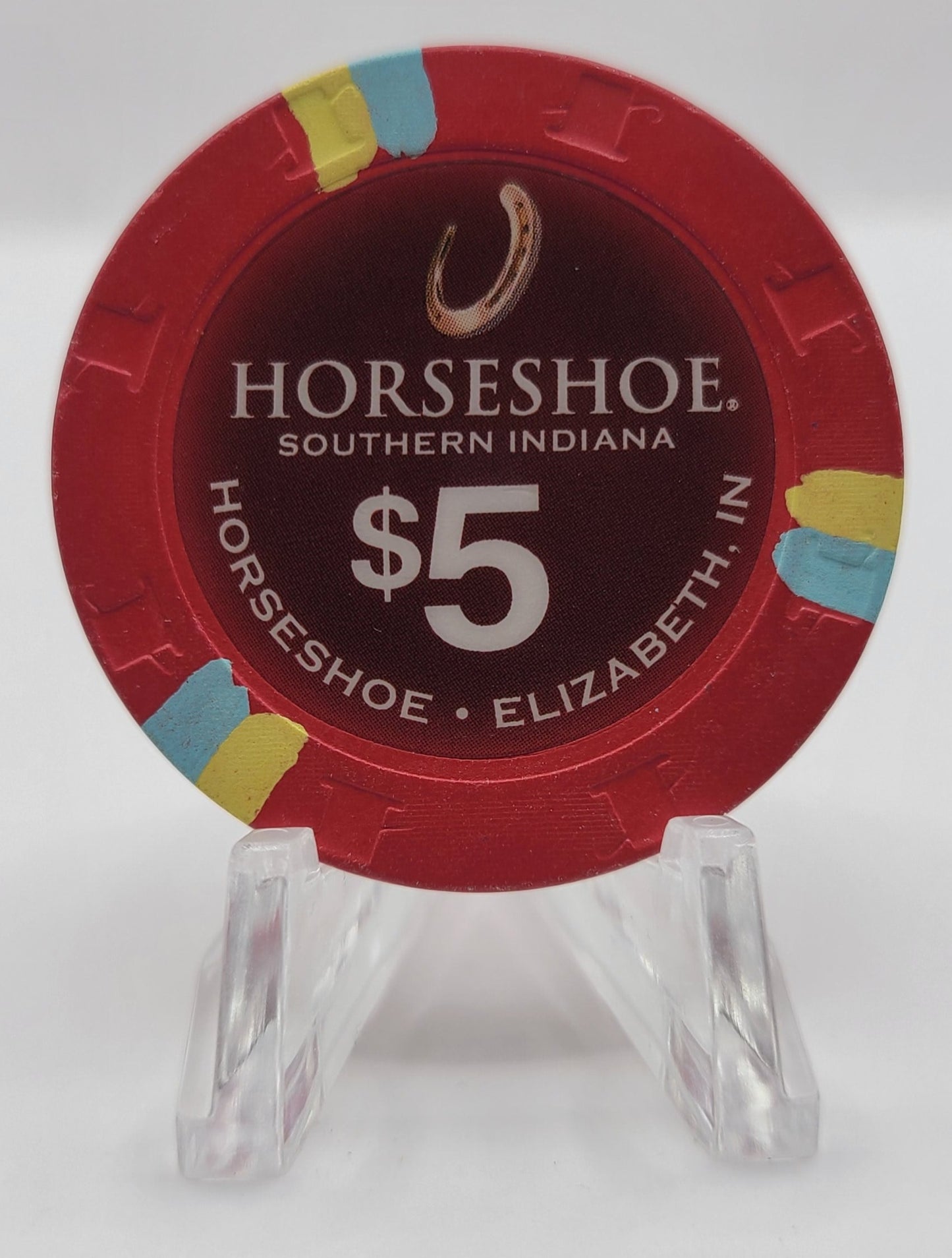 Horseshoe Casino Southern Indiana, Elizabeth lN $5 Chip