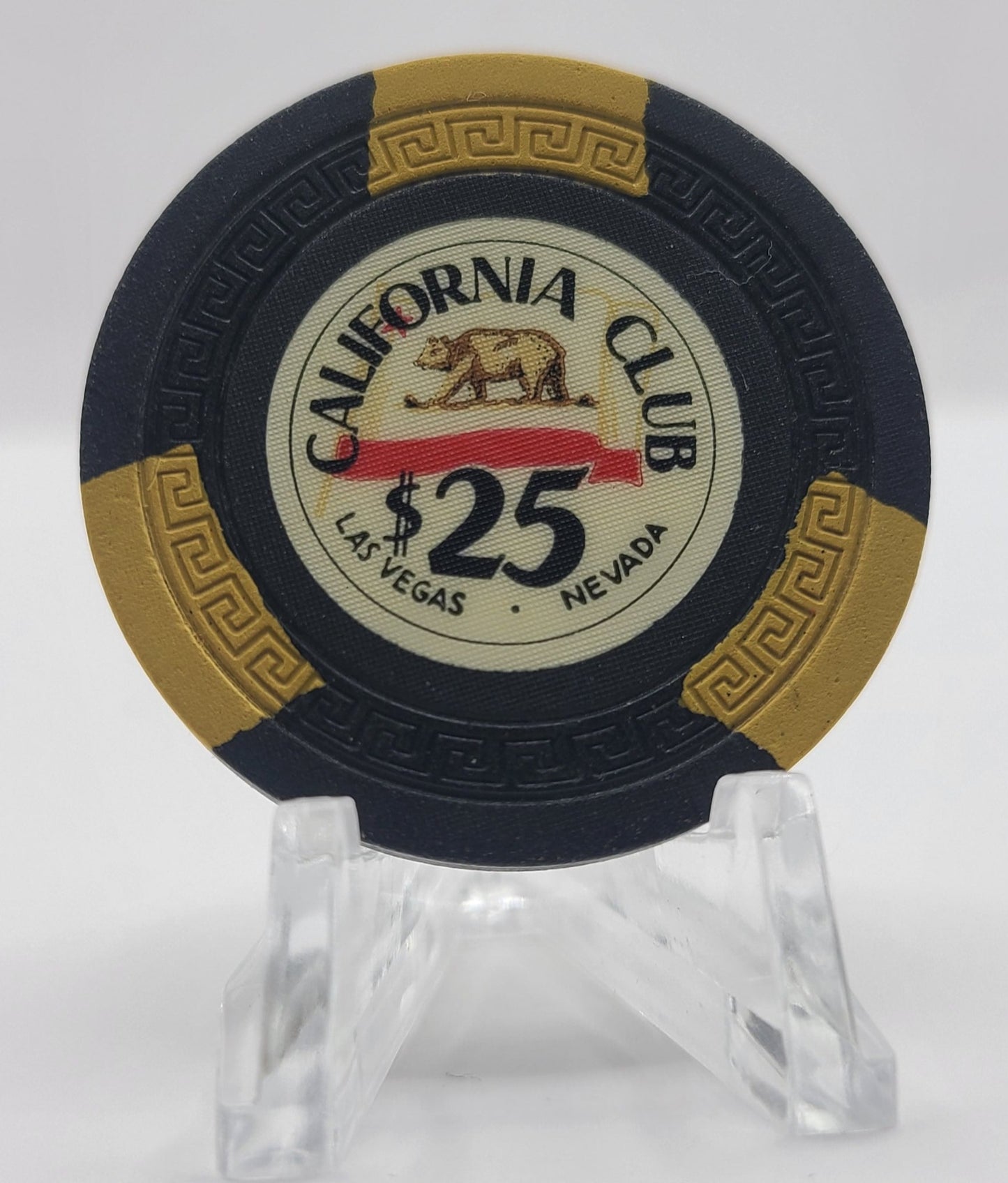 California Club Casino Las Vegas Nevada 1950's $25 Chip