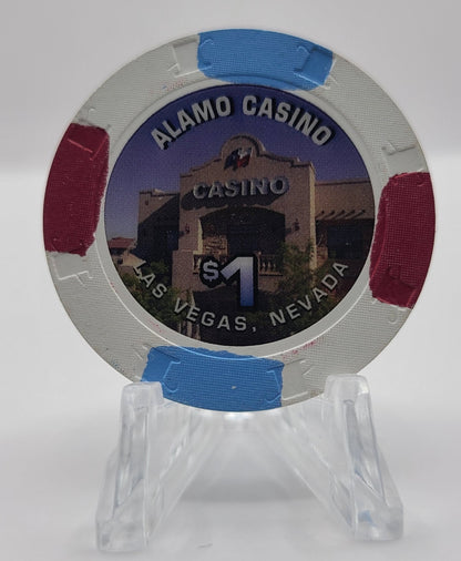 Alamo Casino Las Vegas Nevada 2011 $1 Chip D0172