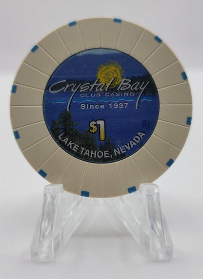 Crystal Bay Club Crystal Bay Nevada 2003 $1 Chip E0295