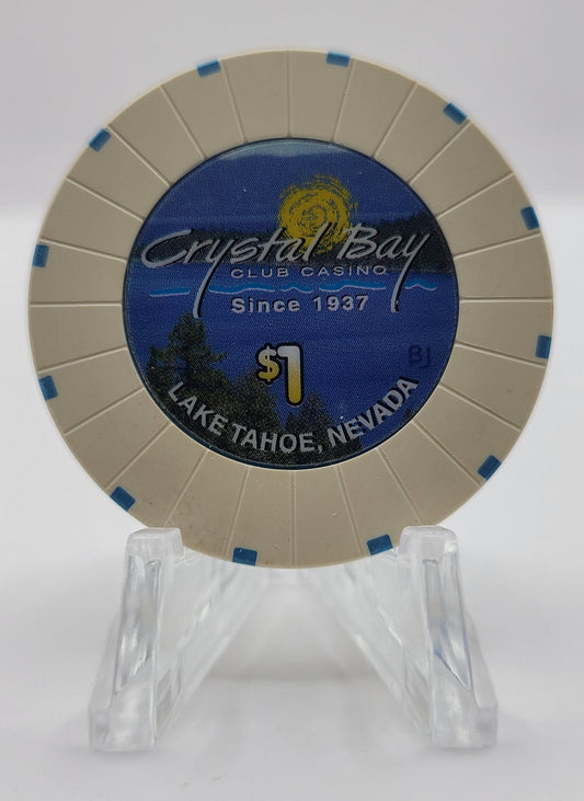 Crystal Bay Club Crystal Bay Nevada 2003 $1 Chip E0295