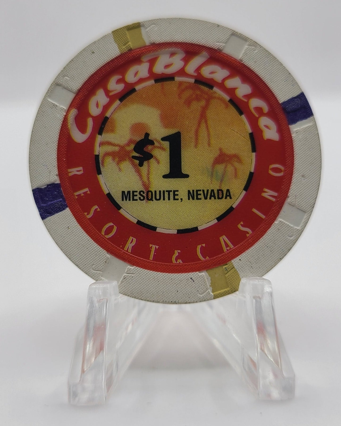 CasaBlanca Casino Mesquite Nevada 1997 $1 Chip N9438