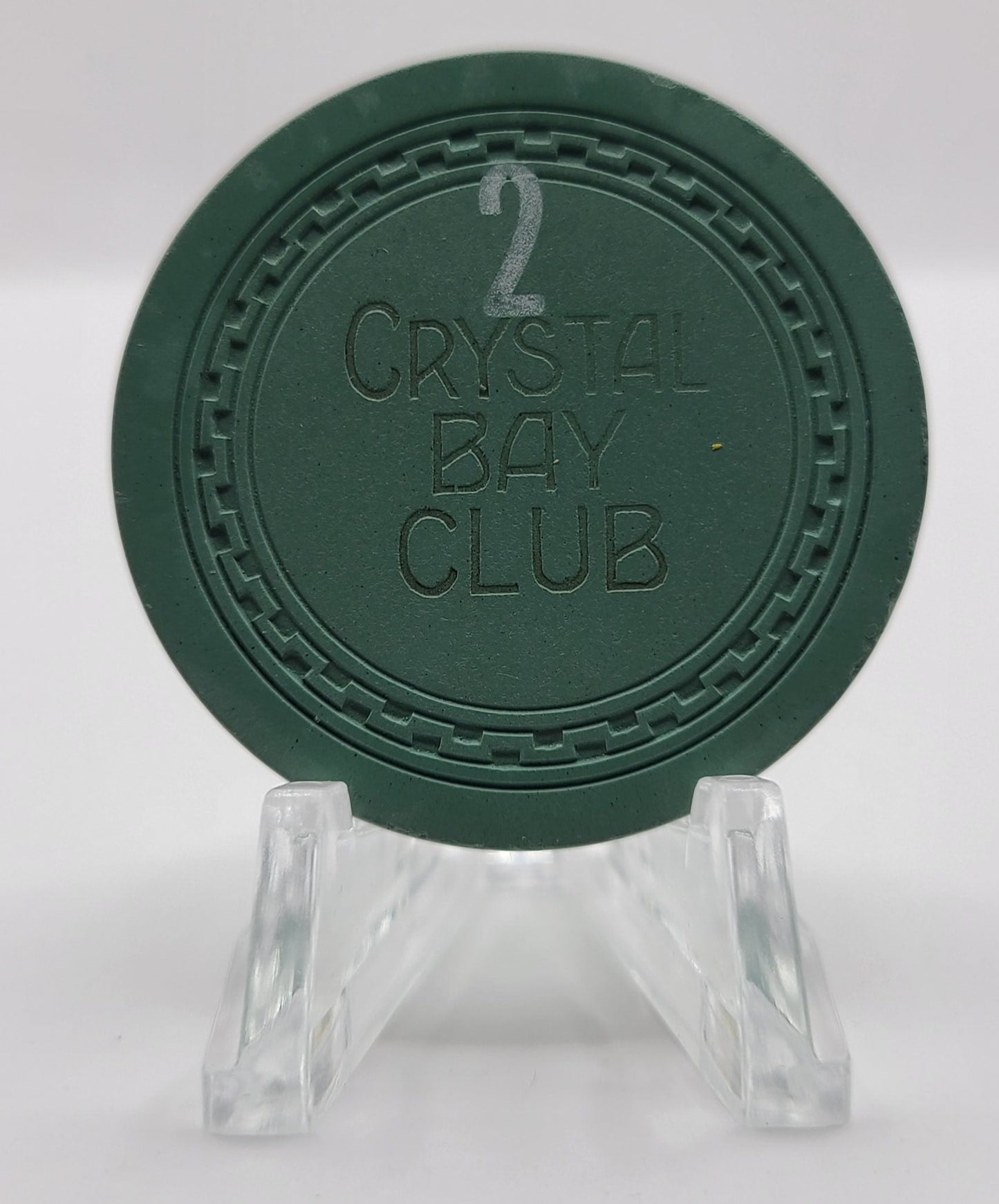 Crystal Bay Club Crystal Bay Nevada 1953 Roulette Chip N7907