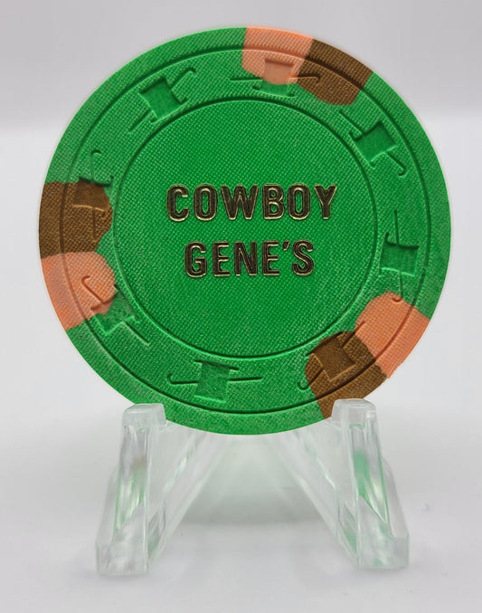 Cowboy Gene's  Henderson Nevada 1979 $25 Chip N2497