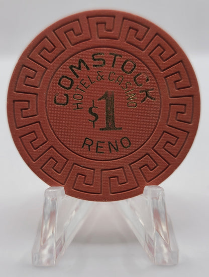 Comstock Hotel Casino Reno Nevada 1978 $1 Chip N5035