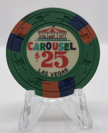 Carousel Casino Las Vegas NV 1965 $25  Chip N1422