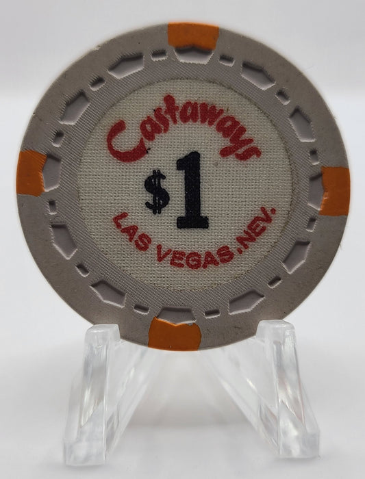 Castaways Casino Las Vegas Nevada 1964 $1 Chip N1446