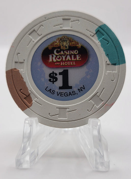 Casino Royale Casino Las Vegas Nevada 2007 $1 Chip E5943