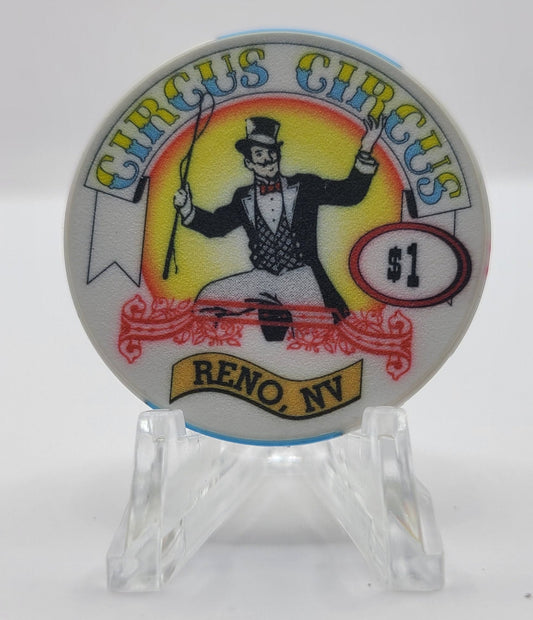 Circus Circus Casino Reno Nevada 1997 $1 Chip  N0684.1