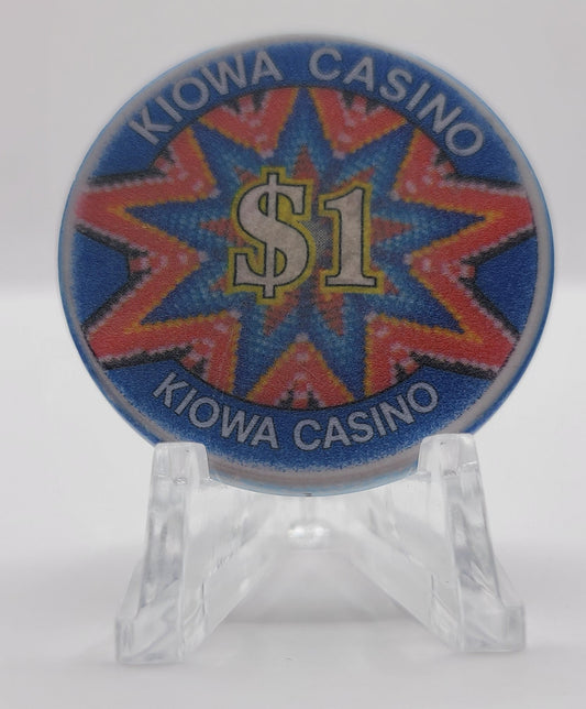 Kiowa Casino Devol Oklahoma $1 Chip