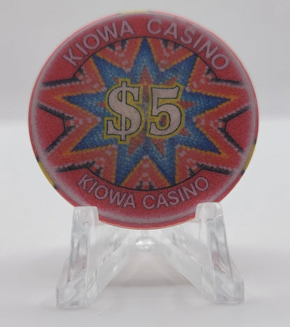 Kiowa Casino Devol Oklahoma $5 Chip