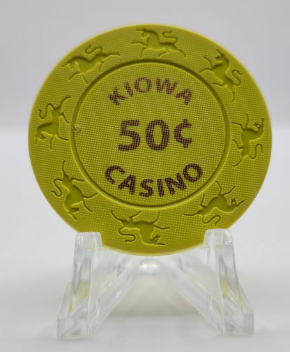 Kiowa Casino Devol Oklahoma $.50 Chip