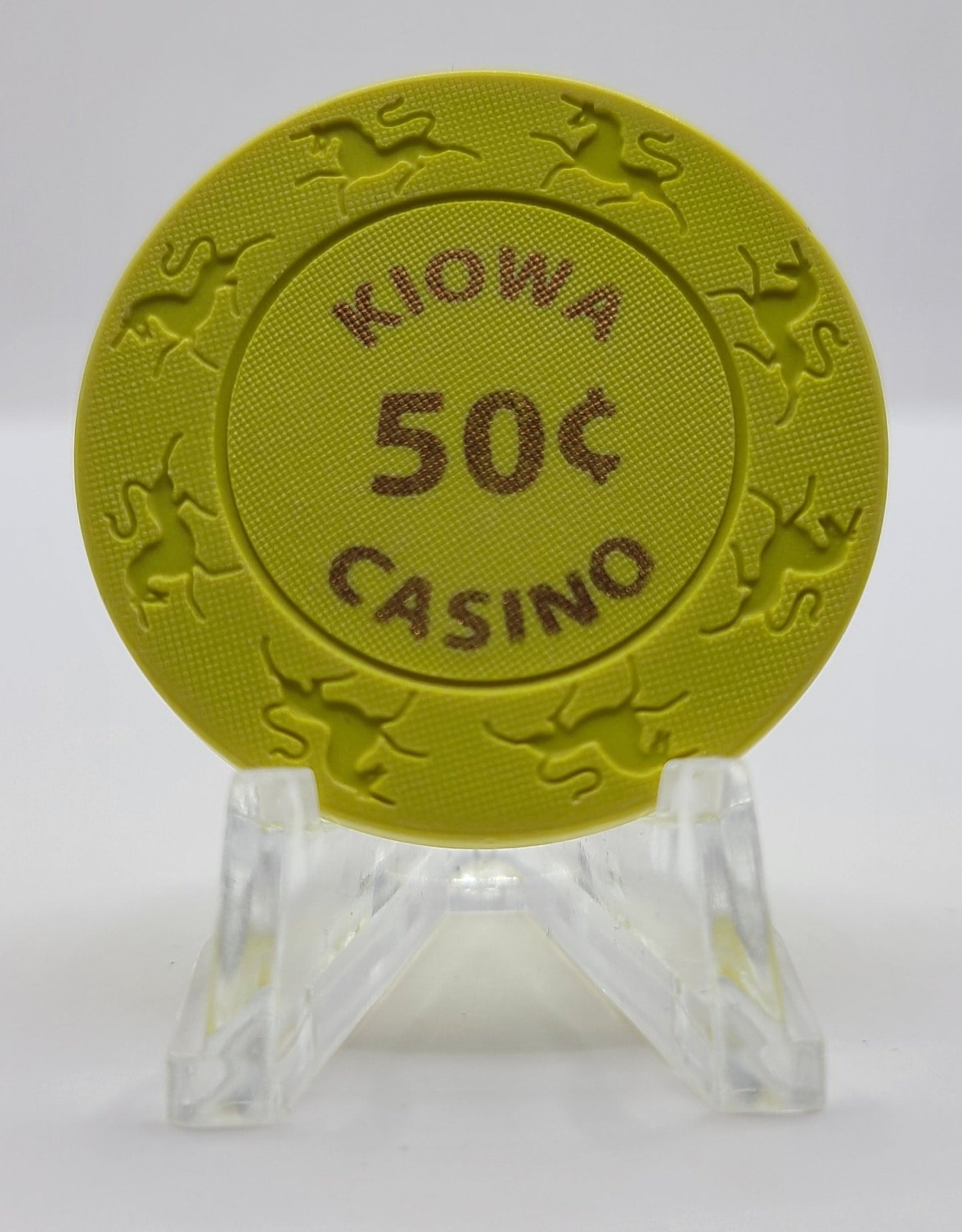 Kiowa Casino Devol Oklahoma $.50 Chip