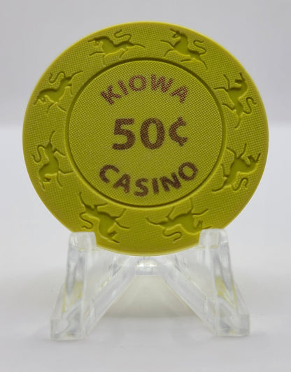 Kiowa Casino Devol Oklahoma $.50 Chip