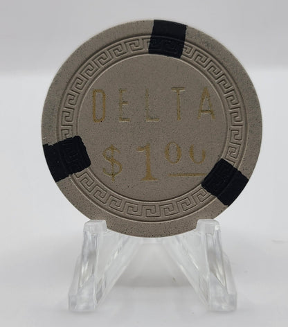 Delta "Club" Saloon Virginia City Nevada 1958 $1 Chip N0251