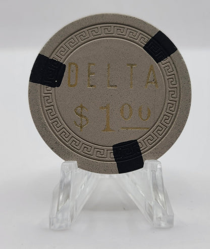 Delta "Club" Saloon Virginia City Nevada 1958 $1 Chip N0251