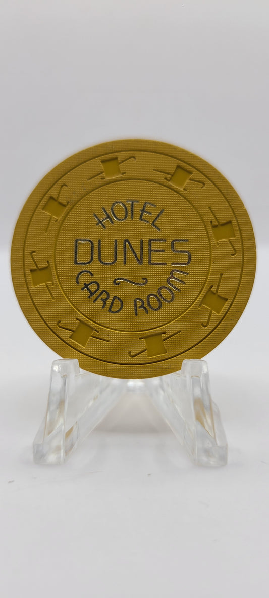 Dunes Hotel Casino Las Vegas Nevada 1960's $.50 Chip E0338