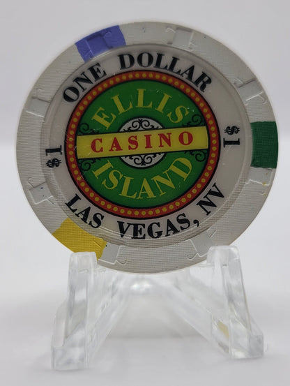 Ellis Island Casino Las Vegas Nevada 1997 $1 Chip N9607