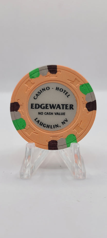 Edgewater Casino Laughlin Nevada 1980's NCV Chip E0352