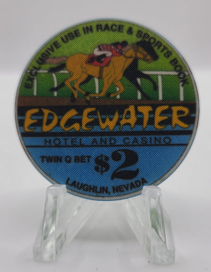 Edgewater Casino Laughlin Nevada 1998 $2 Chip N7552