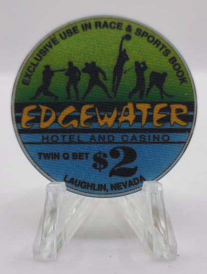 Edgewater Casino Laughlin Nevada 1998 $2 Chip N7552