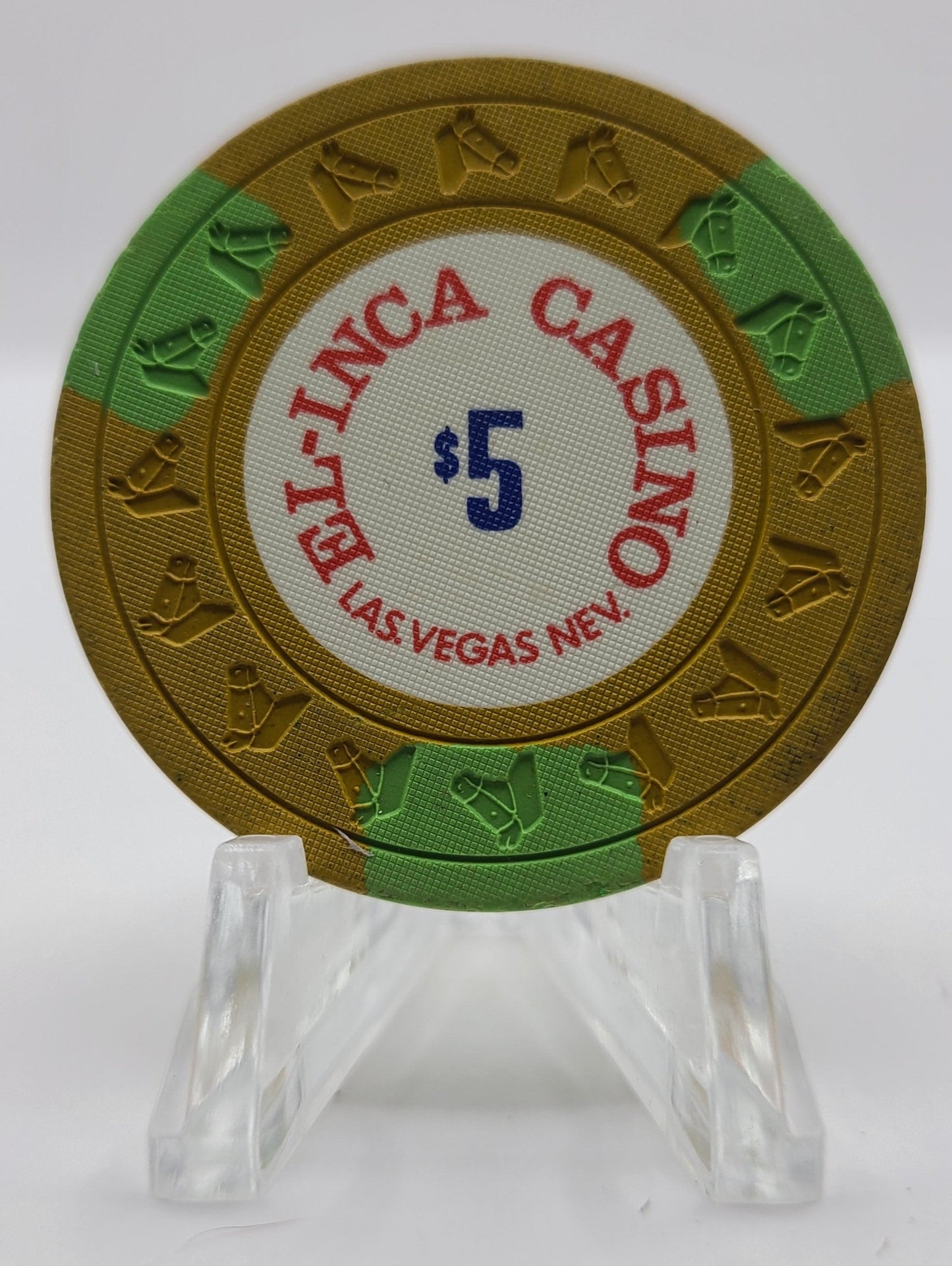 El Inca Casino Las Vegas Nevada 1977 $5 Chip N1547