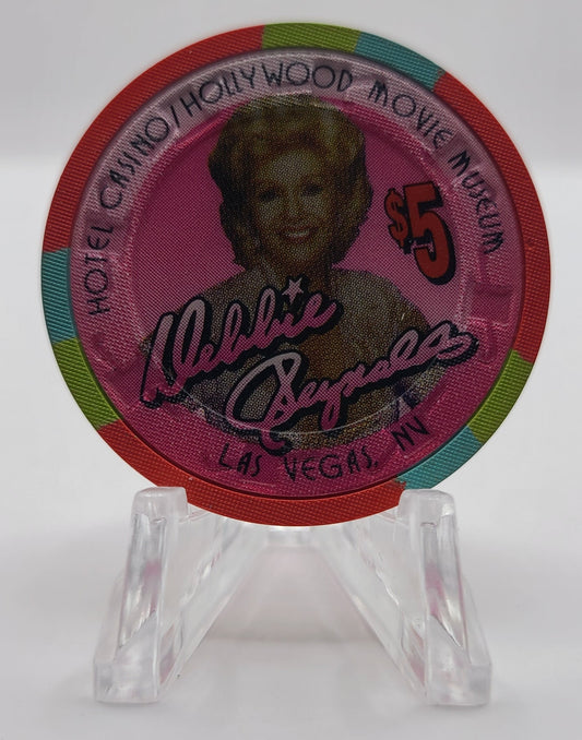 Debbie Reynolds Casino Las Vegas Nevada 1994 $5 Chip N2406