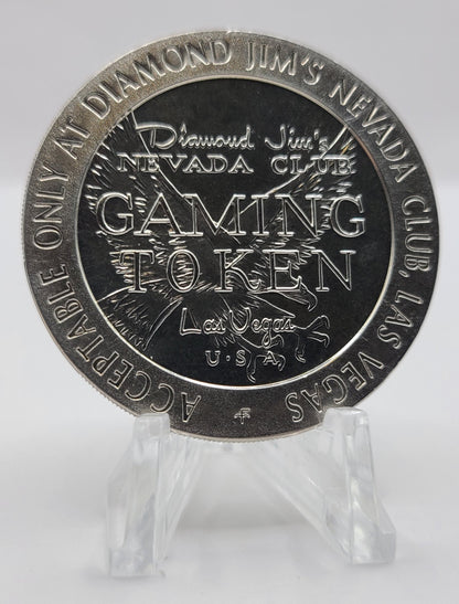 Nevada Club "Diamond Jim" NV 1967 $5 Gaming Token