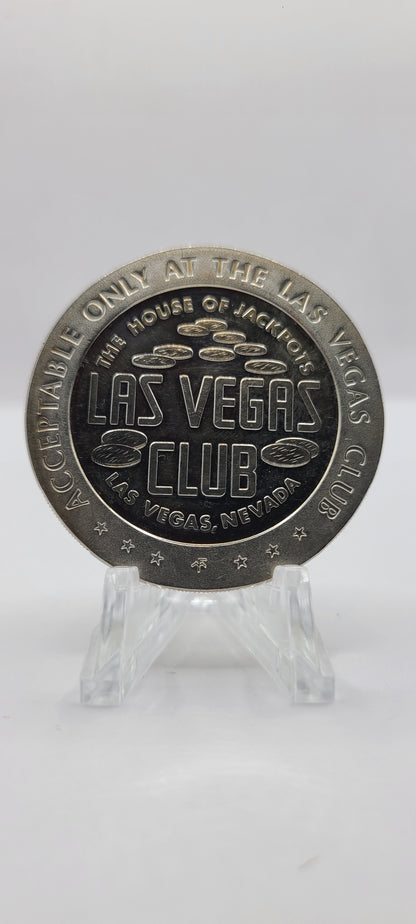 Las Vegas Club Las Vegas NV 1967 $5 Gaming Token