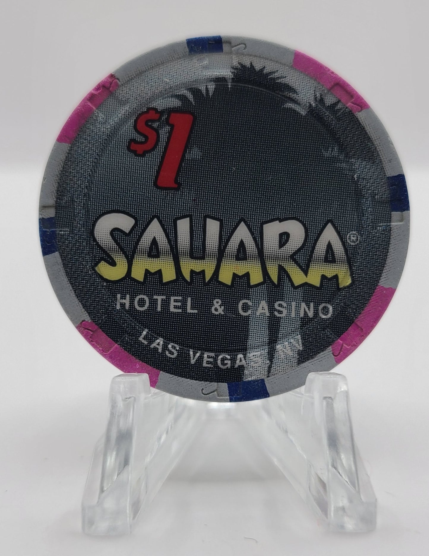 Sahara Hotel Casino Las Vegas Nevada 1995 $1 Chip N2364