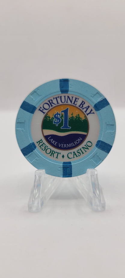 Fortune Bay Resort Casino Tower Minnesota $1  Chip