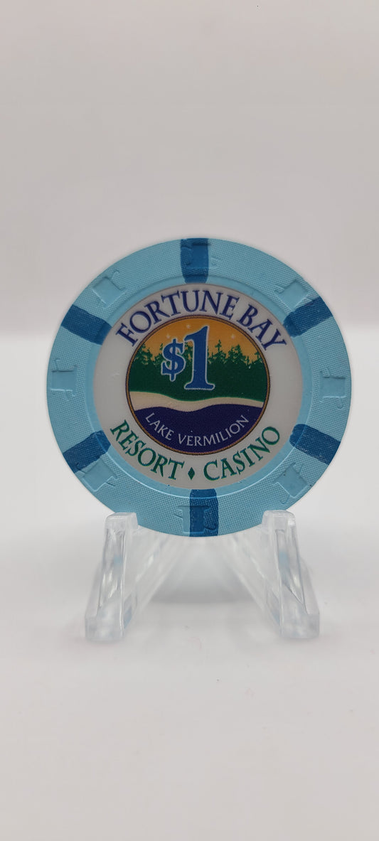 Fortune Bay Resort Casino Tower Minnesota $1  Chip