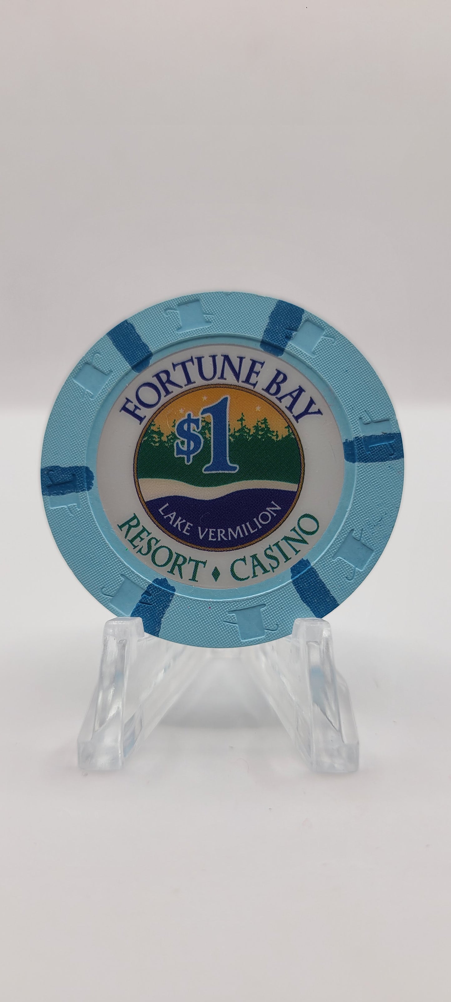 Fortune Bay Resort Casino Tower Minnesota $1  Chip