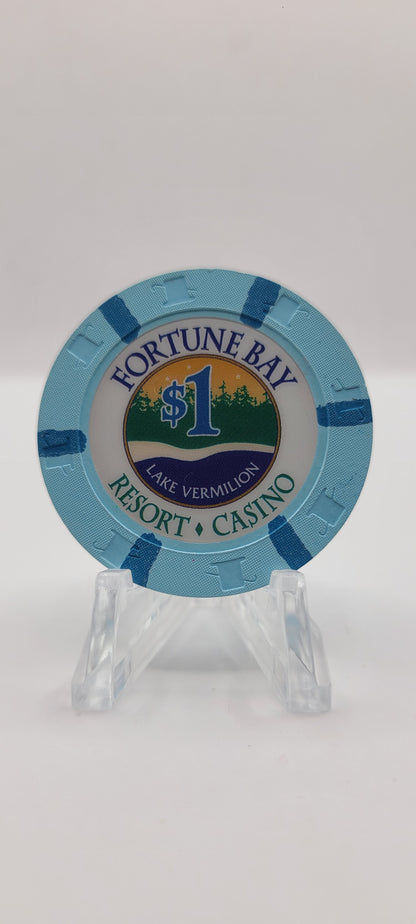 Fortune Bay Resort Casino Tower Minnesota $1  Chip