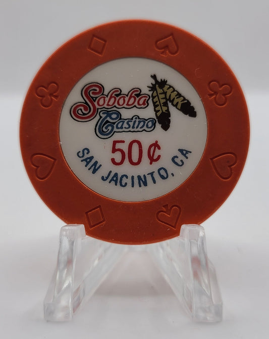 Soboba Casino San Jacinto California $.50 Chip