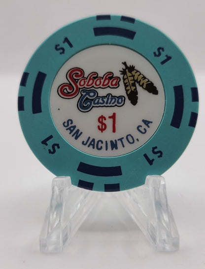 Soboba Casino San Jacinto California $1 Chip