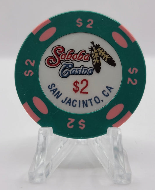 Soboba Casino San Jacinto California $2 Chip