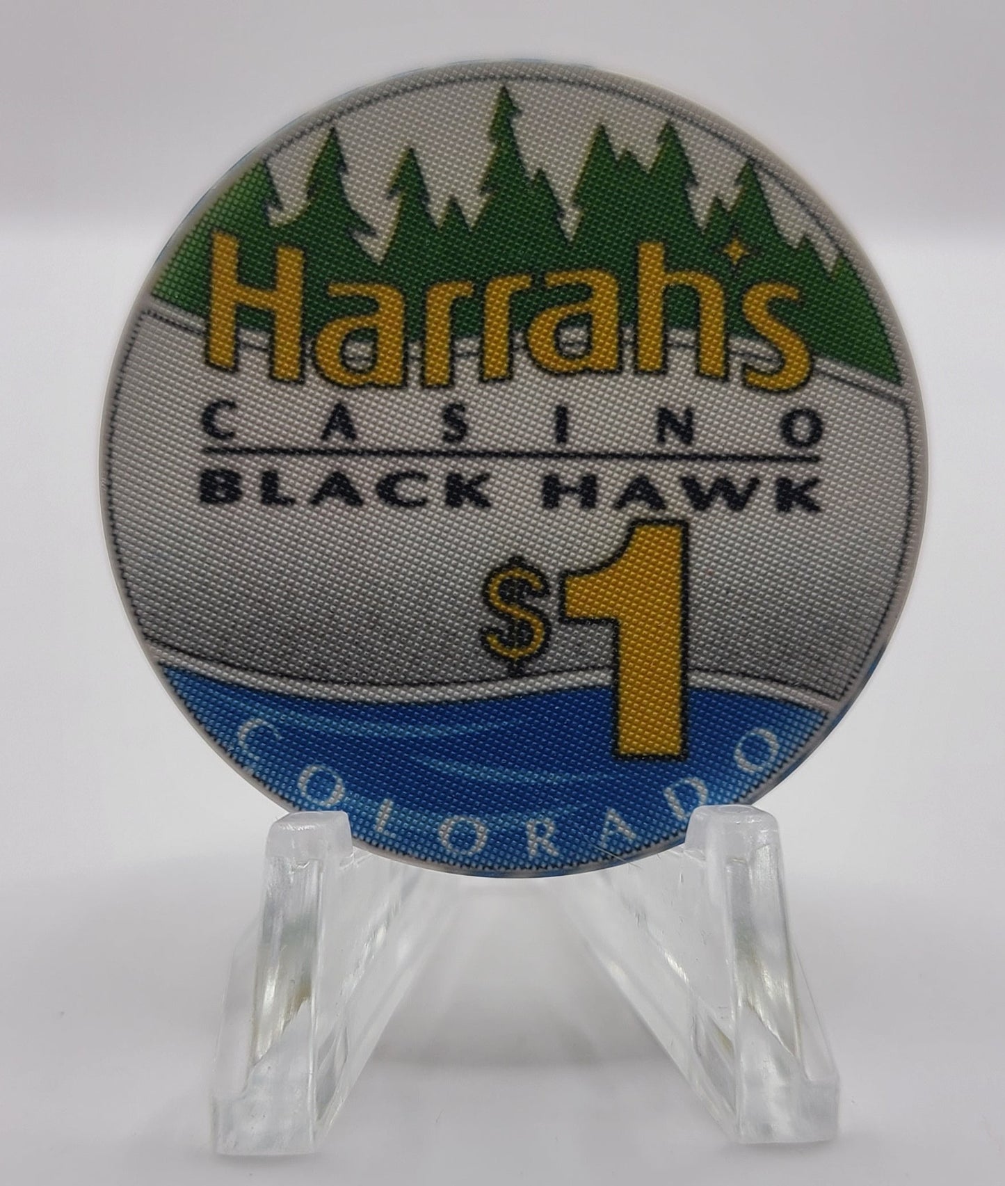 Harrah's Casino Blackhawk Colorado 1993 $1 Chip